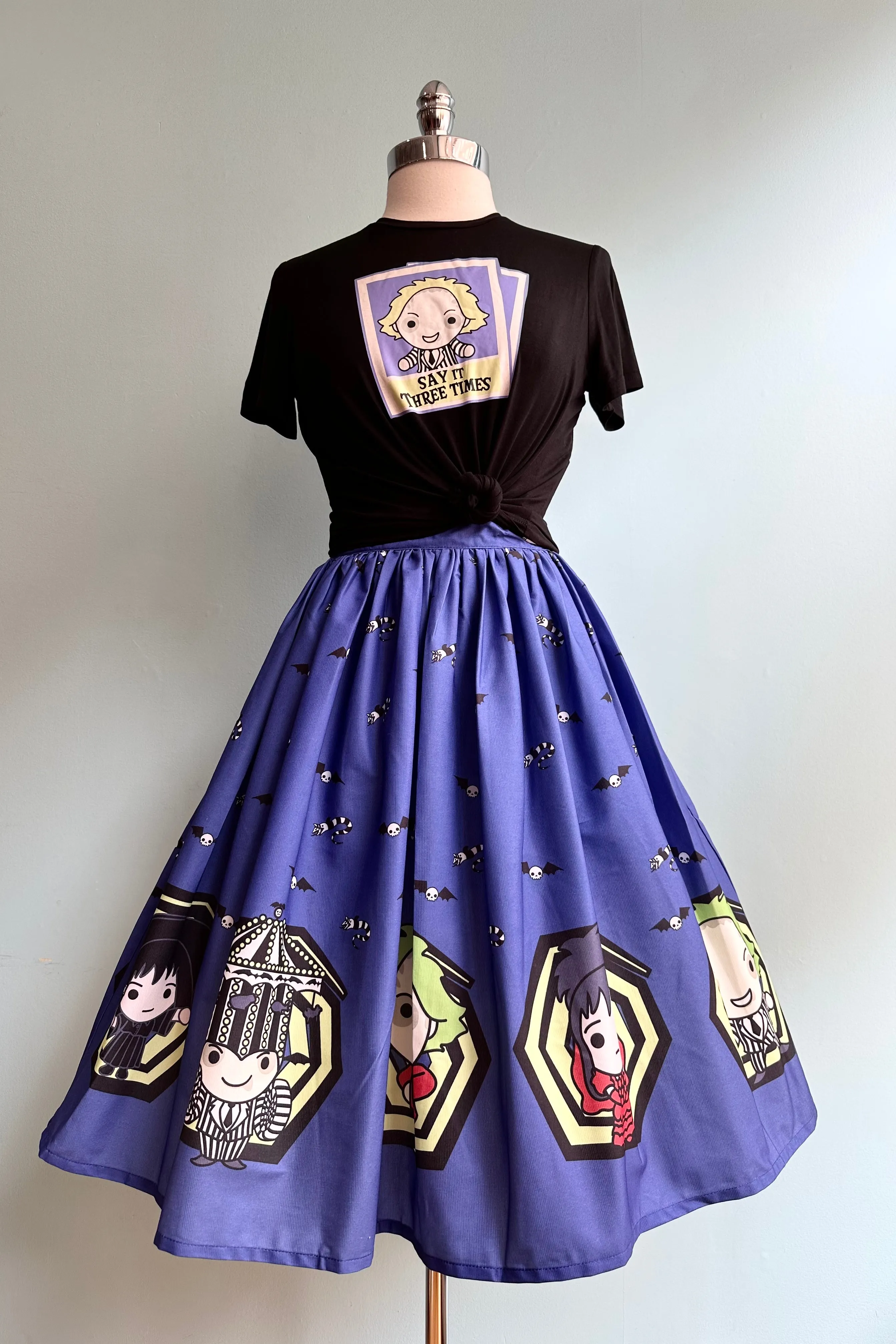 Beetlejuice Characters Full Skirt