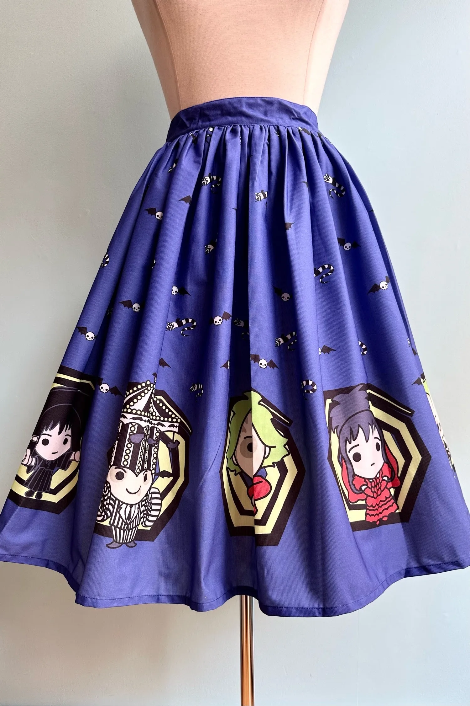 Beetlejuice Characters Full Skirt
