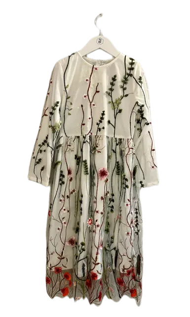 IVY CITY CO FLORAL DRESS (SZ 8)