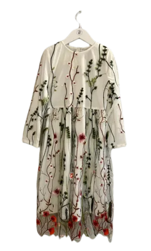 IVY CITY CO FLORAL DRESS (SZ 8)