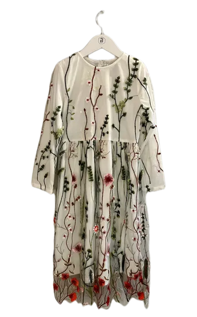 IVY CITY CO FLORAL DRESS (SZ 8)