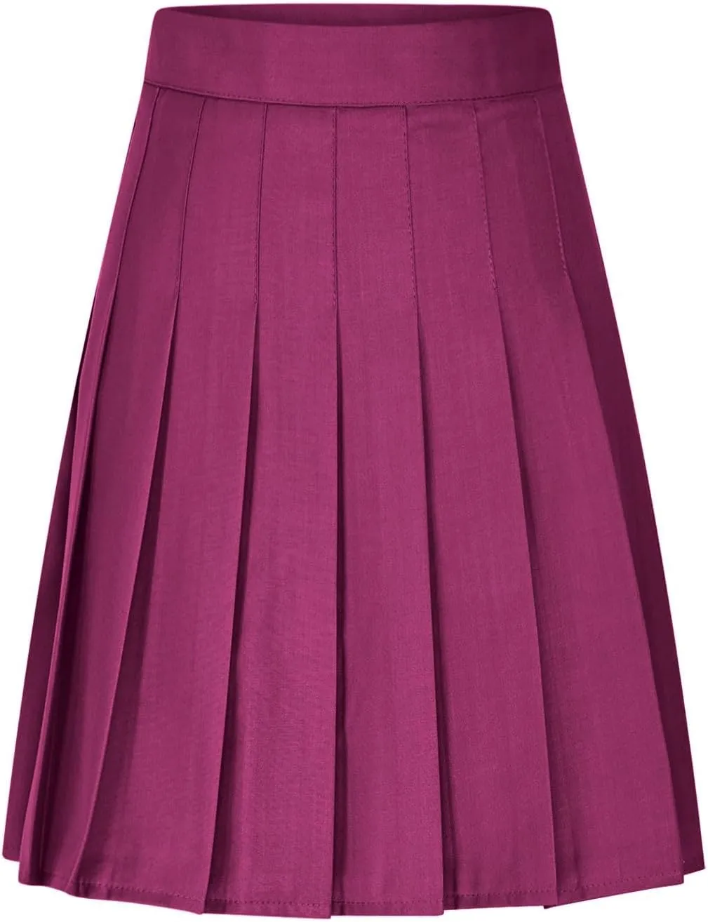 JOAU Womens Pleated Tennis Skirts High Waisted A-line Knee Length Skirt School Uniform Athletic Golf Skirts with Shorts