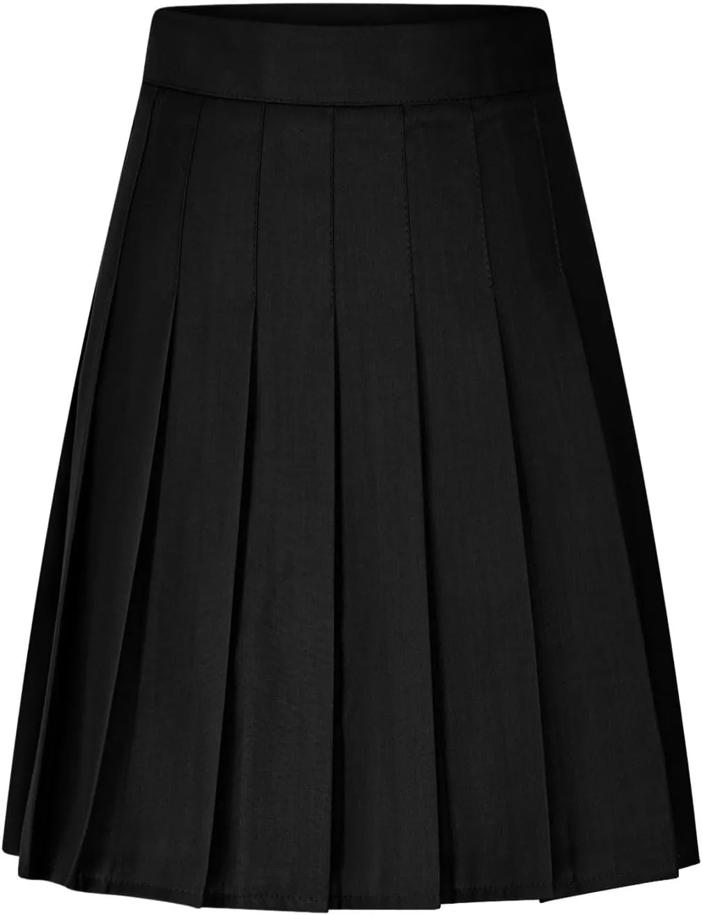 JOAU Womens Pleated Tennis Skirts High Waisted A-line Knee Length Skirt School Uniform Athletic Golf Skirts with Shorts