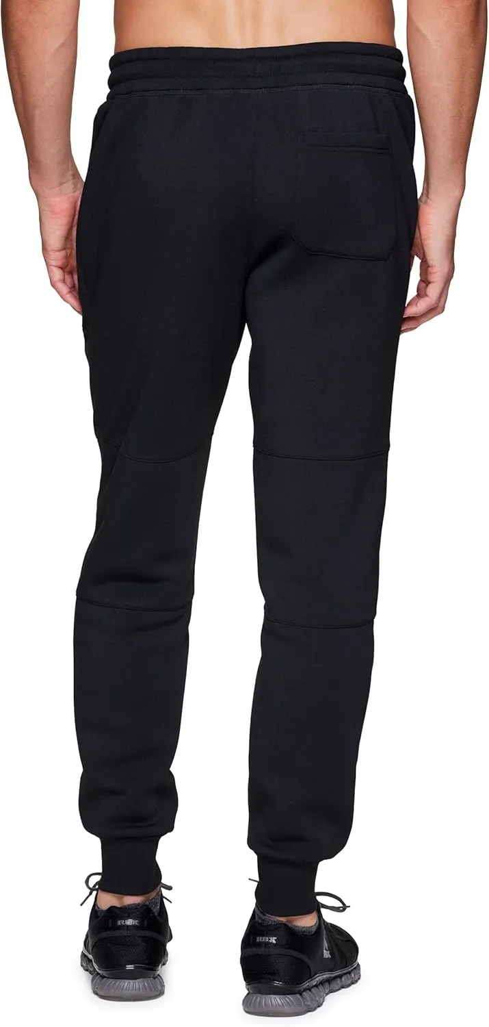 RBX Active Men's Athletic Fleece Lined Tapered Jogger Sweatpant with Pocket